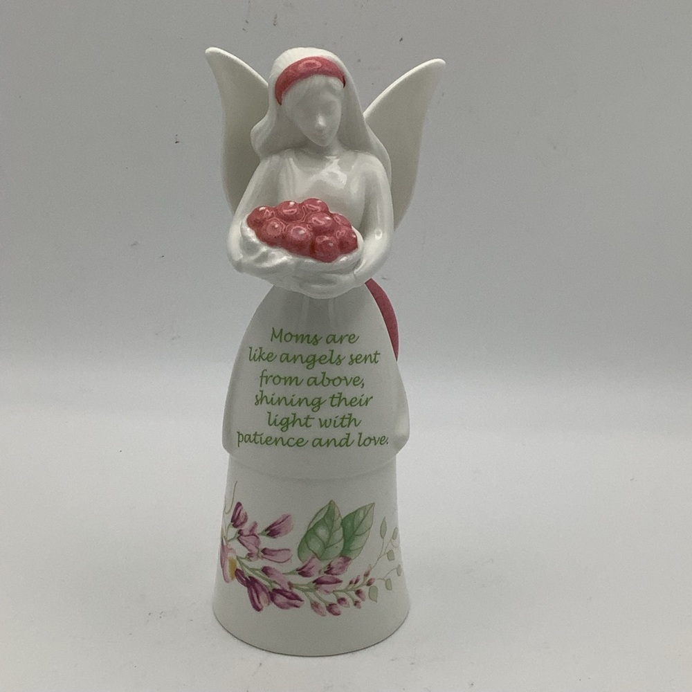 Lenox Butterfly Meadow “Mom” Kitchen Angel Bell
